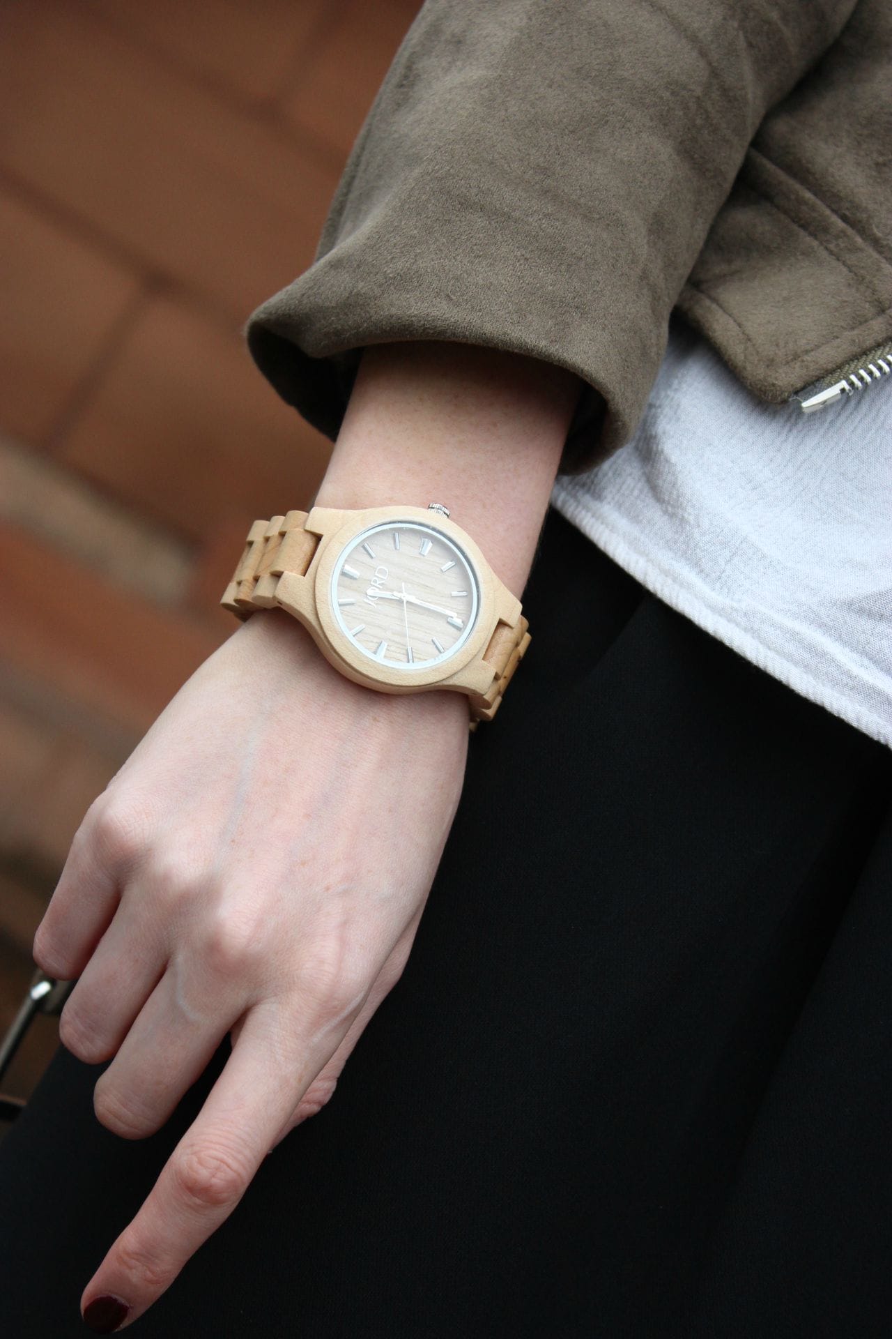 jord maple wooden watch